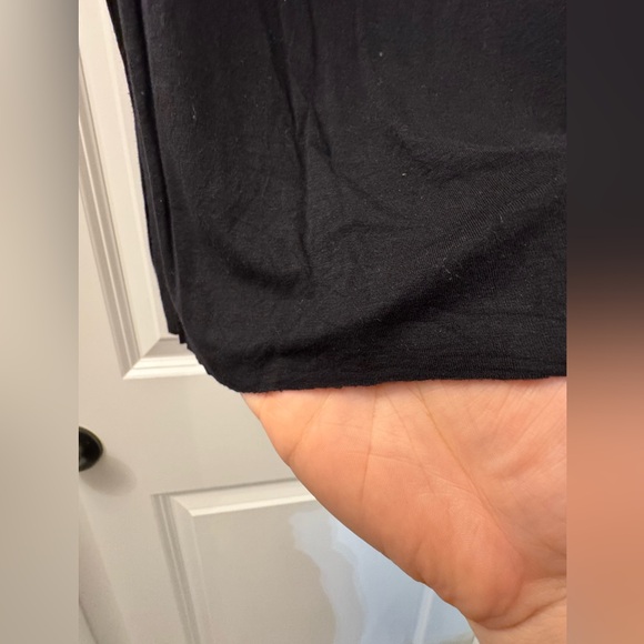 From Saks: Open Shoulder Cut Hem Dress plus Free Express Mini Dress - Picture 3 of 5